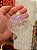 ORNAMENTO DE VIDRO TRANSPARENTE 8CM - PRÉ VENDA 2026 - Imagem 2
