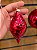 ORNAMENTO DE VIDRO VERMELHO 13CM - PRÉ VENDA 2026 - Imagem 1