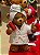 URSO COM ROUPÃO BRANCO 20CM - PRÉ VENDA 2026 - Imagem 2