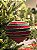 ORNAMENTO DE VIDRO VELUDO VERDE E VERMELHO 9,5CM - Imagem 6