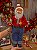 PAPAI NOEL EM PÉ PROFESSOR 45CM - PRÉ VENDA 2026 - Imagem 1