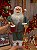 PAPAI NOEL EM PÉ FAXINEIRO 45CM - PRÉ VENDA 2026 - Imagem 6