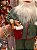 PAPAI NOEL EM PÉ FAXINEIRO 45CM - PRÉ VENDA 2026 - Imagem 3