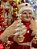 MAMÃE NOEL EM PÉ VERMELHA E DOURADA 60CM - PRÉ VENDA 2026 - Imagem 5