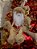 PAPAI NOEL SENTADO VERMELHO E DOURADO 45CM - PRÉ VENDA 2026 - Imagem 1