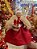 MAMÃE NOEL EM PÉ VERMELHA E DOURADA 30CM - PRÉ VENDA 2026 - Imagem 1