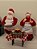 PAPAI NOEL E MAMÃE NOEL COLECIONÁVEL COZINHEIROS 28CM - PRÉ VENDA 2026 - Imagem 1