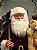 PAPAI NOEL EM PÉ SUPER REALISTA TAMANHO REAL 1,80CM - Imagem 2