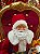 PAPAI NOEL SENTADO NA POLTRONA COM SOM E MOVIMENTO 80CM - PRÉ VENDA 2026 - Imagem 2