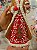 MAMÃE NOEL VERMELHA E BEGA EM RESINA 30CM - PRÉ VENDA 2026 - Imagem 3