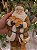 PAPAI NOEL CASTANHO COM ANIMAIS 24CM - PRÉ VENDA 2026 - Imagem 4