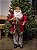 PAPAI NOEL EM PÉ TRADICIONAL VERMELHO 110CM - Imagem 1