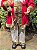 PAPAI NOEL EM PÉ TRADICIONAL VERMELHO 110CM - Imagem 4