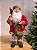 PAPAI NOEL EM PÉ TRADICIONAL VERMELHO 60CM - Imagem 1