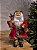 PAPAI NOEL EM PÉ TRADICIONAL VERMELHO 40CM - Imagem 4