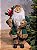 PAPAI NOEL EM PÉ TRADICIONAL VERDE 45CM - Imagem 1
