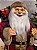 PAPAI NOEL EM PÉ TRADICIONAL VERMELHO E VERDE 60CM - Imagem 3
