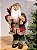 PAPAI NOEL EM PÉ TRADICIONAL VERMELHO E VERDE 60CM - Imagem 6