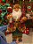 PAPAI NOEL EM PÉ TRADICIONAL VERMELHO E VERDE 60CM - PRÉ VENDA 2026 - Imagem 1