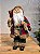 PAPAI NOEL EM PÉ TRADICIONAL VERMELHO E VERDE 45CM - Imagem 5
