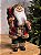 PAPAI NOEL EM PÉ TRADICIONAL VERMELHO E VERDE 45CM - Imagem 3