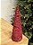 ÁRVORE CONE ARAMADA MICRO BERRY VERMELHA 40CM - Imagem 4