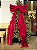 LAÇO MAX VELUDO VERMELHO PERNA VOAL 80X2,30CM - Imagem 1