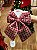 LAÇO CHECKER BORDO E VERMELHO 20X24CM - PRÉ VENDA 2026 - Imagem 1