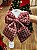 LAÇO CHECKER BORDO E VERMELHO 20X24CM - PRÉ VENDA 2026 - Imagem 3