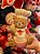 URSO COZINHEIRO COM CUPCAKE 16CM - PRÉ VENDA 2026 - Imagem 1