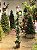 POSTE COM FESTÃO DECORADO COM LED 2,10CM - Imagem 1