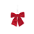 LAÇO VELUDO VERMELHO 30X35CM - PRÉ VENDA 2026 - Imagem 1