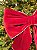 LAÇO VELUDO VERMELHO COM BORDA POMPOM GG - Imagem 3