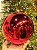 BOLA TRADICIONAL VERMELHA PEROLADA20CM - Imagem 4