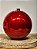 BOLA TRADICIONAL VERMELHA BRILHANTE 20CM - PRÉ VENDA 2026 - Imagem 1