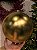 BOLA TRADICIONAL DOURADA BRILHANTE 25CM - Imagem 2