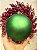 BOLA TRADICIONAL VERDE FOSCA 15CM - Imagem 3