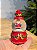 GLOBO DE NEVE VERMELHO COM PAPAI NOEL - Imagem 1