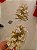 GALHO COM COM PINHAS COM GLITTER CHAMPANHE 62CM - PRÉ VENDA 2026 - Imagem 3
