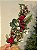 GALHO DECORATIVO BERRY FOLHAGENS COM PINHA 68CM - Imagem 3