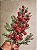GALHO DECORATIVO BERRY FLOCADO 53CM - PRÉ VENDA 2026 - Imagem 3