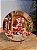DUPLA DE PRATO 25CM DECORADO PAPAI NOEL COM CAIXA DE PRESENTE - Imagem 4