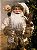 PAPAI NOEL RÚSTICO MARROM E BRANCO 45CM - Imagem 4