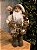 PAPAI NOEL RÚSTICO MARROM E BRANCO 45CM - Imagem 1