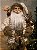 PAPAI NOEL RÚSTICO MARROM E BRANCO 45CM - Imagem 7