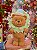 URSO COM GUIRLANDA EM RESINA CANDY 20CM - PRÉ VENDA 2026 - Imagem 2