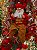 PAPAI NOEL SENTADO COM SUETER DE GINGERBREAD 60CM - PRÉ VENDA 2026 - Imagem 1