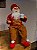 PAPAI NOEL SENTADO COM SUETER DE GINGERBREAD 60CM - Imagem 8