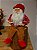 PAPAI NOEL SENTADO COM SUETER DE GINGERBREAD 45CM - Imagem 3