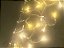 PISCA CASCATA 400 LEDS WARM 5 METROS COM STROBO WARM USO INTERNO E EXTERNO BIVOLT - Imagem 7
